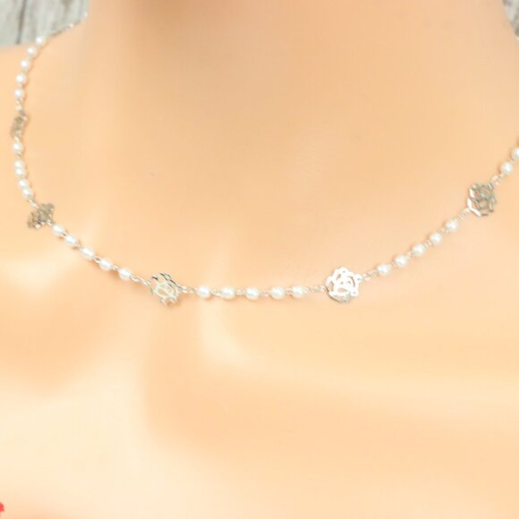 "Minimalist Necklace Chain, Elegant Jewelry for Women & Girls | MLCRC2101 - Picture 9 of 10